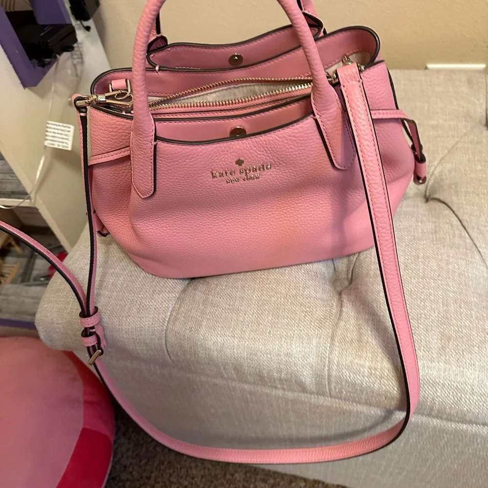 Kate Spade Blush Pink Satchel - Picture 3 of 7